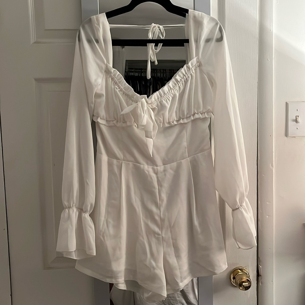 White Romper